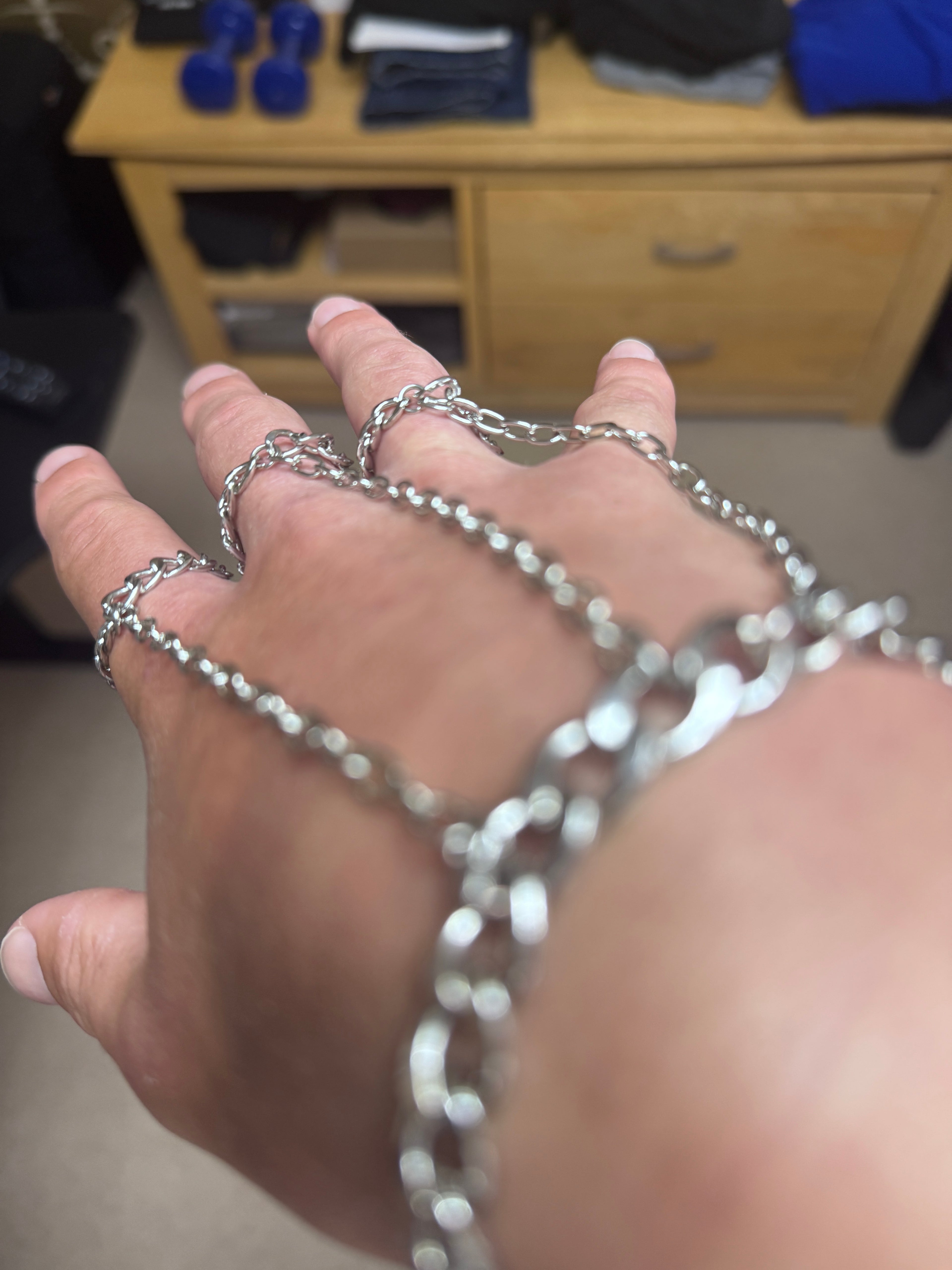 Finger, Hand, Wrist Punk chain