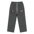 Bloody Owl Unisex Vintage Wash Fleece Sweatpants
